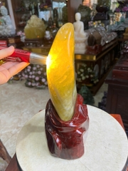 Núi Cảnh Đá Thạch Anh Vàng Kim Tụ Tài Trấn Cơ Nghiệp