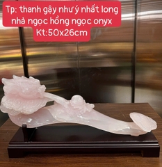 Gậy Như Ý Nhất Long Nhả Ngọc Uy Quyền Tối Cao, Chiêu Tài Tụ Lộc