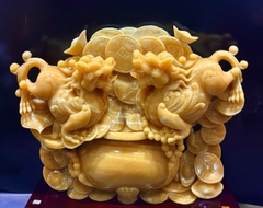 Cặp Tỳ Hưu Tài Lộc Ngọc Hoàng Long Tuyệt Tác Đại Trạch Chiêu Tài Nạp Phúc, Trấn Trạch Hóa Sát Tối Cao