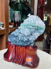 Thần Long Hộ Chủ Ngọc Phỉ Thuý - Quà Tặng Bảo Hộ Vượng Khí