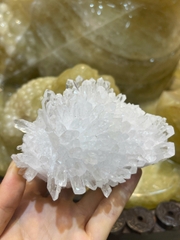 Mầm Tinh Thể Thạch Anh Trắng Bạch Ngọc Quang Minh