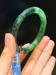 Vòng Liền Bản Đũa Ngọc Phỉ Thúy Thanh Tao Điệu Đà, Sắc Ngọc Quyền Quý