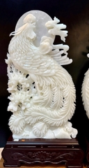 Song Phượng Triều Nguyệt Bạch Ngọc Onyx – Đại kiệt tác vinh hoa phú quý, cát tường như ý và vương khí thuần khiết