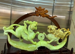 Cặp Tỳ Hưu Ngọc Serpentine – Tuyệt tác chiêu tài giữ của, trấn trạch trừ tà và bứt phá thịnh vượng