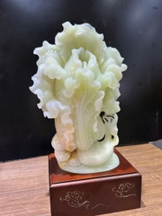 Cải Thảo Phú Quý Ngọc Onyx Tụ Bảo Chiêu Tài, Gia Đạo Hưng Thịnh