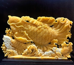 Cá Kim Long Ngọc Hoàng Long Tuyệt Tác Đại Trạch Trấn Trạch Tích Lộc, Khai Mở Bách Tài Và Vương Khí Trường Tồn