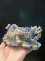 Long Quy sapphire xanh hero – Kiệt tác trấn trạch hóa sát, nâng tầm uy quyền và tích tụ tài vận bền vững