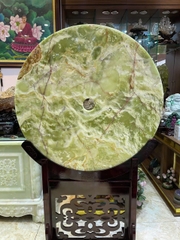 Đồng Tâm Ngọc Onyx Xanh Tuyệt Tác Lục Bảo, Phong Thủy Vương Giả Vượng Tài