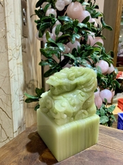 Ấn rồng Ngọc Onyx Xanh