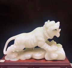 Tượng Hổ Ngọc Onyx Kiệt Tác Trấn Trạch Hóa Sát, Khai Mở Bứt Phá Và Củng Cố Uy Quyền