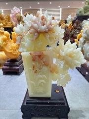 Bình Hoa Phú Quý Ngọc Onyx 55x40cm 