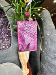 Mặt Dây Vô Sự Bài Ngọc Ruby Quyền Lực Vương Giả, Vạn Sự Bình An