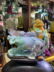 Siêu Phẩm Mục Đồng Cưỡi Trâu Ngọc Phỉ Thúy Tích Lũy Bền Vững, Thu Hút Tài Lộc Và Chiêu Cát Tường