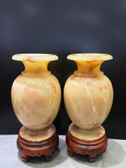 Cặp lục bình phú quý ngọc hoàng long 37x21cm