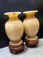 Cặp lục bình phú quý ngọc hoàng long 37x21cm