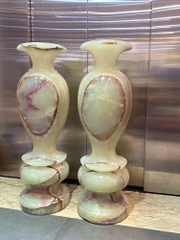 Cặp lục bình phú quý ngọc onyx 100cm