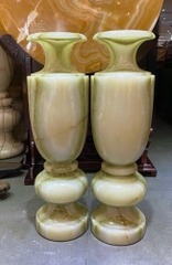 Cặp lục bình thu hút tài lộc ngọc onyx 82cm