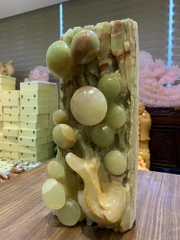 Cây nấm ngọc trường sinh ngọc onyx 40x19x15cm