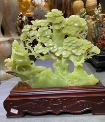 Cây tùng trường thọ ngọc onyx xanh