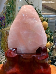 Đại cảnh đá quý thạch anh hồng 46m