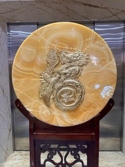 Đồng Tâm Ngọc Hoàng Long Khảm Long Phụng Mạ Vàng Vương Giả Chi Bảo, Long Phụng Hòa Hợp Thịnh Vượng Trường Tồn