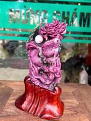 Thần Long Hộ Chủ Hồng Ngọc Ruby - Trưng Bày Phong Khách Sang Trọng