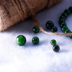 Hạt lẻ đá Diopside Xanh 8 - 10mm