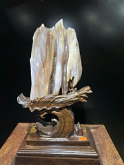 Khối gỗ hoá ngọc 39x23x15cm
