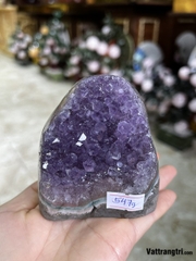 Mầm đá thạch anh tím mini