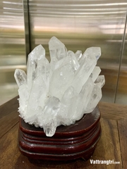 Mầm tinh thể thạch anh trắng 18cm