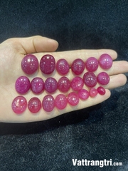Mặt nhẫn - dây chuyền ngọc ruby