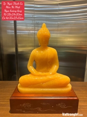 Ngài Thích Ca Mâu Ni Phật Ngọc hoàng long 35cm