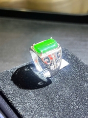 Nhẫn Ngọc Phỉ Thuý Lục Đế Vương - Kèm Giấy Kiểm Định Type A