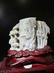 Ống Đựng Bút Ngọc Phỉ Thuý