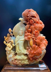 Phật Mẹ Quan Âm Ngọc Thọ Sơn (Kèm giấy kiểm đinh)