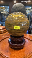 Quả Cầu đá mắt hổ 12cm