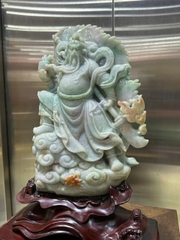 Ngài Quan Công Ngọc Phỉ Thuý (Kèm giấy kiểm đinh)