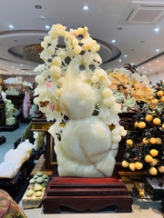 Siêu Phẩm Hồ Lô Phúc Lộc Ngọc Onyx Tự Nhiên