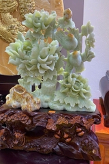 Tác Phẩm Hoa Mẫu Đơn Ngọc Serpentine