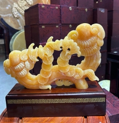 Thanh Gậy Như Ý Ngọc Hoàng Long 35x22cm