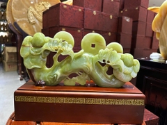 Thanh Gậy Như Ý Ngọc Onyx 31x15cm