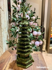 Tháp Văn Xương Ngọc Sepentine 40cm