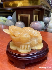 Linh vật Thiềm Thừ Ngọc Hoàng Long 18cm