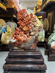 TP Di Lạc Chúc Phúc Ngọc Thọ Sơn 35x25cm