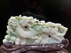 Tp Rồng An Lạc Ngọc Phỉ Thuý + Giấy Kiểm Định 33x22x10cm