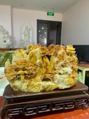 Tp Sơn Thuỷ Hữu Tình Ngọc Serpentine 40x22cm