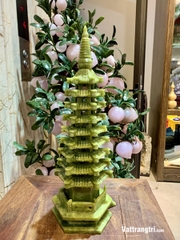 Tháp Văn Xương Ngọc Sepentine 40cm