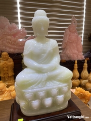 Tượng Phật Tổ ADIDA Ngọc onyx trắng 65cm