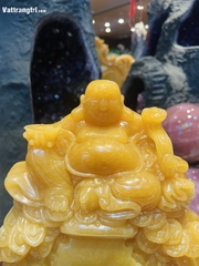 Tượng Thần Tài Di Lặc Ngọc Hoàng Long 33cm