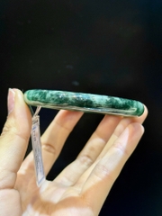 Vòng Liền Bản Đũa Ngọc Phỉ Thuý 55.44mm (Giấy kiểm định PNJ)